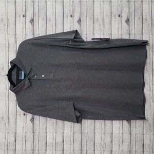 PGA Tour-Men's Moisture Wicking Polo Caviar Size XXL